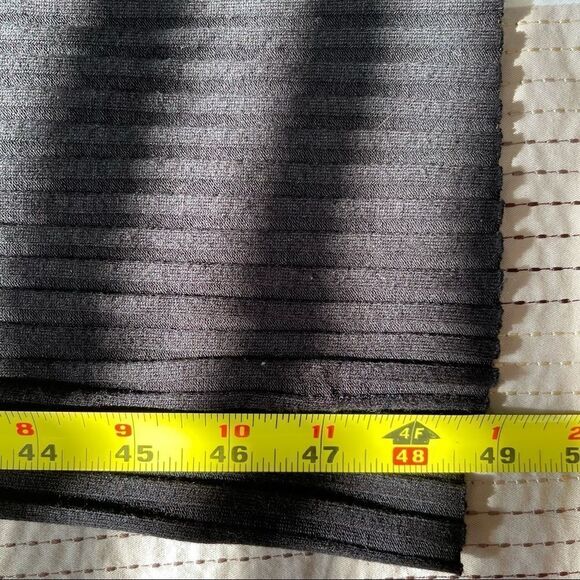 THE RANGE Framed Rib Tank Dress in Black - Picture 9 of 14